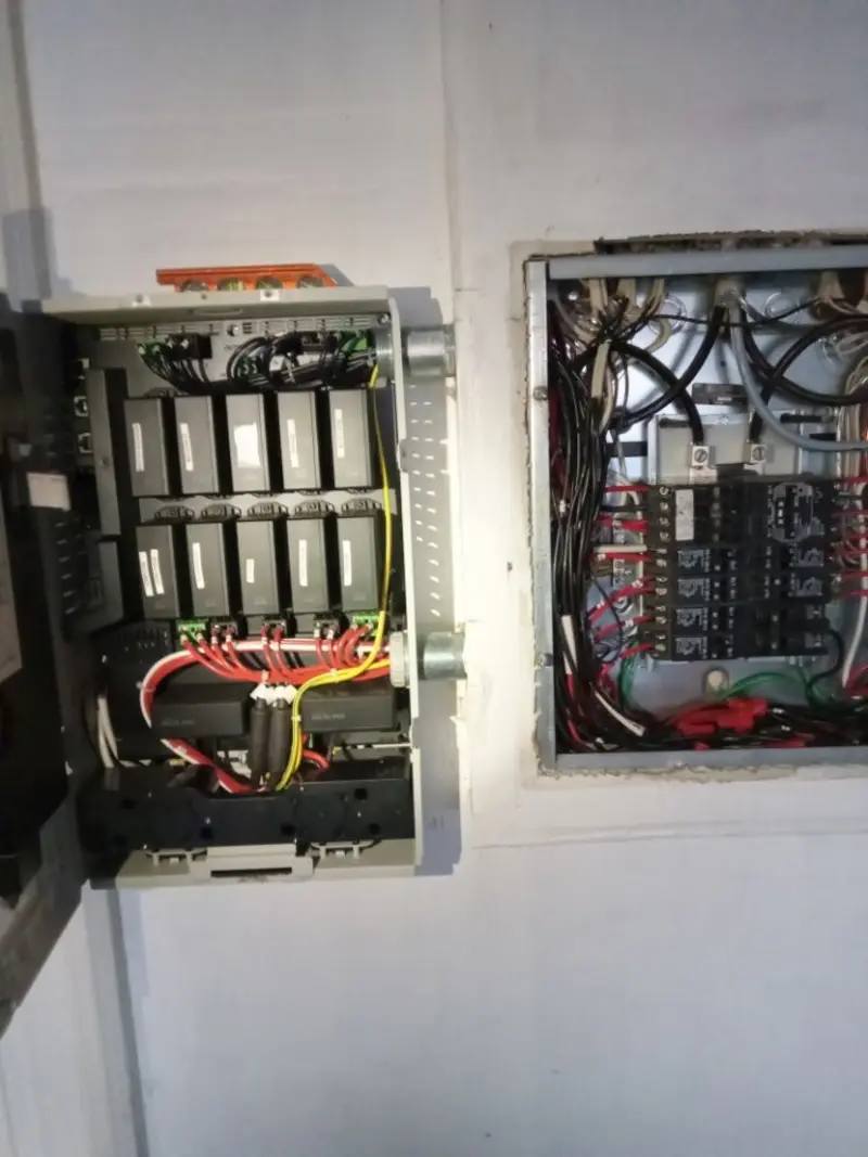 Electrical panel upgrade completed for Indoor Lighting Installation in Marseilles